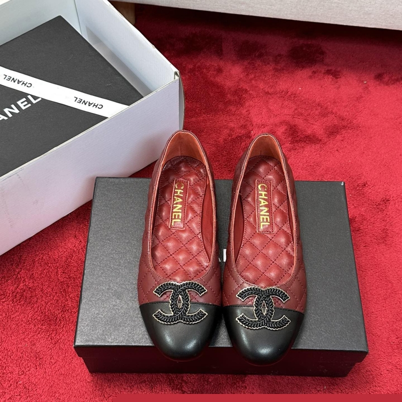 Ch*el flat shoes